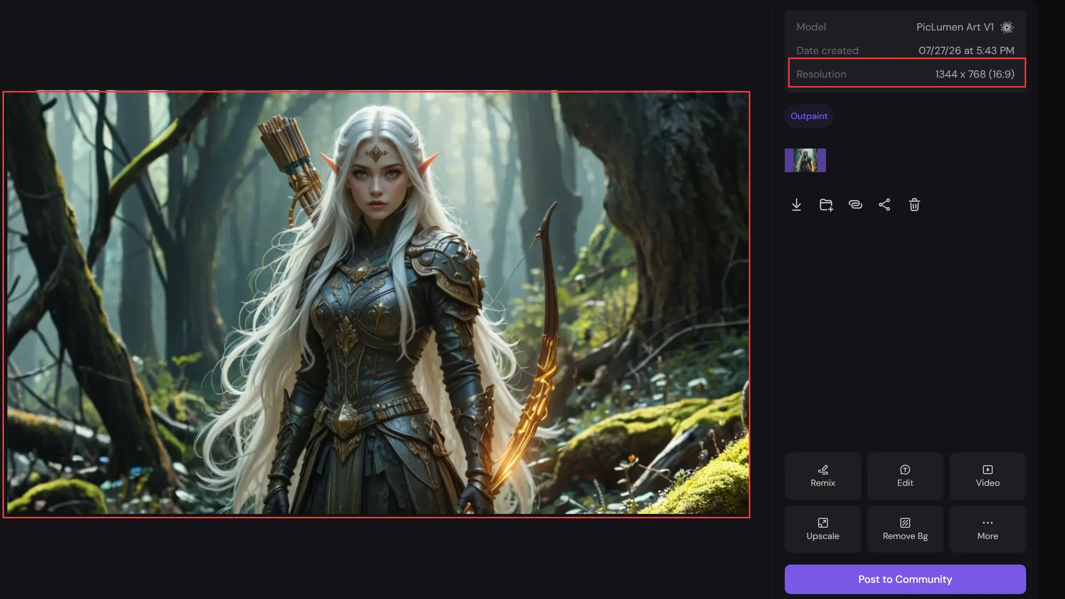  Extenseur d’images IA - étape 3